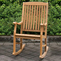 Teak Porch Rocker