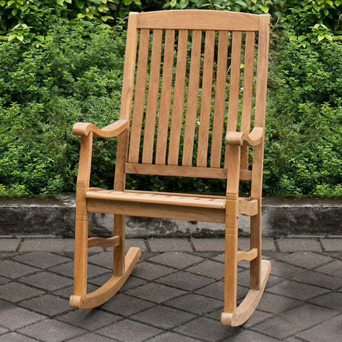 Teak Porch Rocker